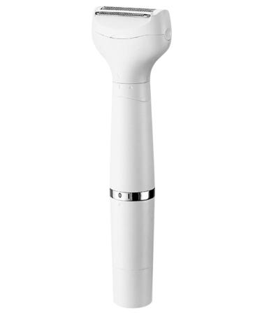 Nuvance Ladyshave 4 in 1 Ladyshaves for Women with Eyebrow Trimmer Shaver Woman Lady Shave White