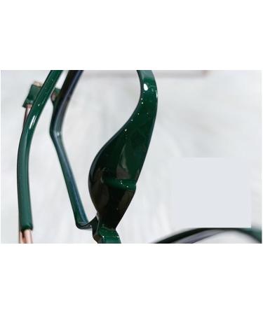 Buy PARWANA Oversized Blue Light Blocking Reading Glasses - Anti Eye Strain HD Computer Readers Eyeglasses - Green Flat Light Mirror +0.00 - International Shipping Available - Buy Online on GoSupps.com