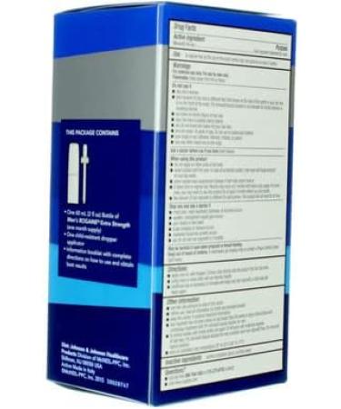 Rogaine for Men Hair Regrowth Treatment Extra Strength 3 Month Supply - Unscented - New Formula - Buy Online on GoSupps.com