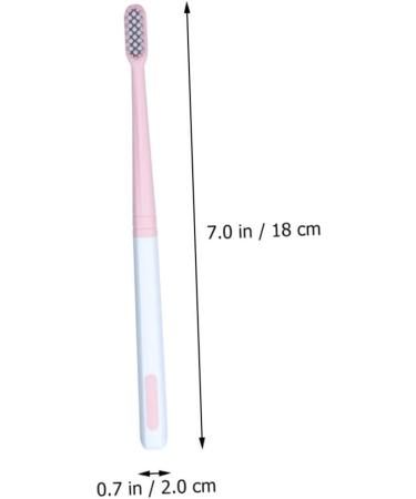 Ultechnovo 8ST Macaron Micro Toothbrushes - Electric & Manual Travel Toothbrushes for Home & Oral Care - Charcoal Cleaning Tool - Buy Online on GoSupps.com