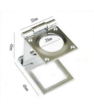 Magnifying Glass Pigeon Folding Glass Lens Diameter 20MM Portable for Reading and Maintenance Medical Good Times - Buy Online on GoSupps.com