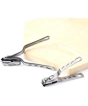 UNbit Nail Clipper Adult Nail Clippers Stainless Steel Silver Nail Clippers 9.5cm 360 Degree Rotating Stainless Steel Nail Clippers - Buy Online on GoSupps.com