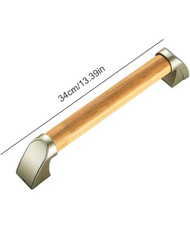 Shower Grab Bar Wooden Safety Hand Bathroom Anti Slip Grab Handle 13.4inch Shower Safety Handle - Buy Online on GoSupps.com