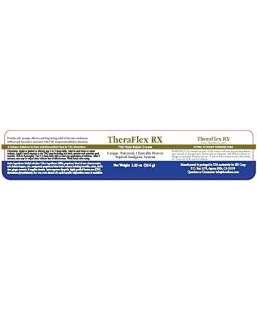 Theraflex Rx TMJ Relief - Doctor Formulated Patented Topical Solution for Head, Jaw Joint, and Muscle Relief - Buy Online on GoSupps.com