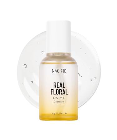 NACIFIC Real Floral Essence Calendula 1.69fl.oz 50ml Soothing Hyaluronic acid Radiance Hydration Skin's moisture barrier Korean Skincare for All skin types
