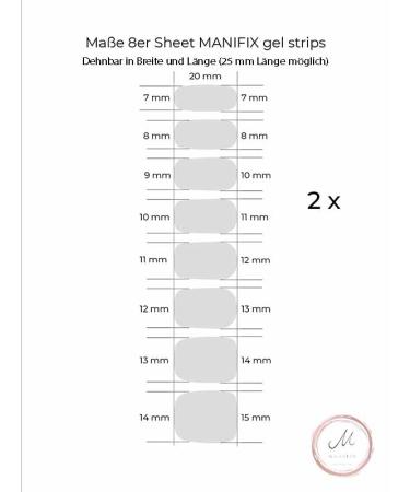 Manifix UV Gel Foils for Nails - Satin Nature Nude | Vegan Self-Adhesive Nail Film for Easy DIY Nail Art - Buy Online on GoSupps.com