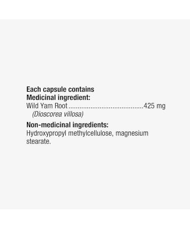 Nature's Way Wild Yam Root Capsules - Relieve Abdominal and Menstrual Pain Relief Women s Health - Premium Herbal Supplement - Non-GMO - 100 Vegetarian Capsules - Buy Online on GoSupps.com