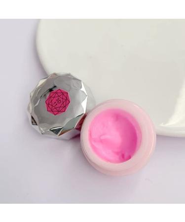 12 Colors Sculpture Nail Gel 5D Carved Sculpture Plasticine Soild UV Gel Embossment Varnish Creative DIY Nail Art Painting Gel - (Color: Rose red)