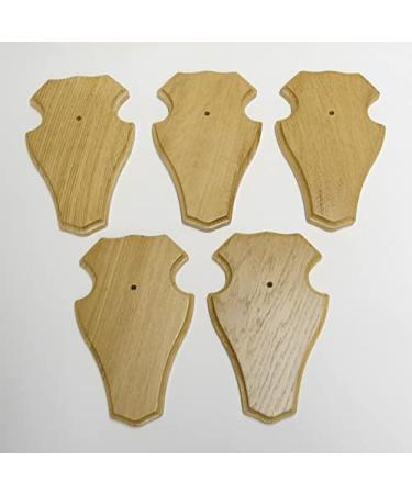 Generisch 5 pieces REH Troph enschilder Stumpf klein in Eiche Hell AF 19 cm x 11 cm - Buy Online on GoSupps.com