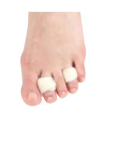 FOMIYES 2pcs Lambs Wool Toe Separators for Pedicure & Manicure | Blister Prevention & Toe Spacers for Home & Salon Use - Buy Online on GoSupps.com