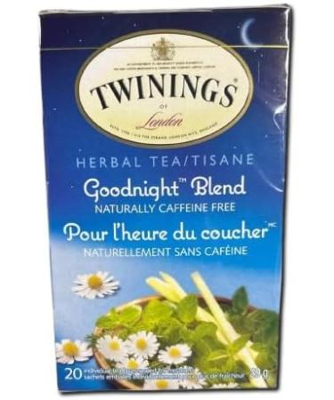 Herbal Tea Variety Pack - Good Night Blend Chamomile Honey & Vanilla & Pure Chamomile- 20 Count (Pack of 3) - Caffeine-Free Individually Wrapped Enjoy Hot or Iced - Buy Online on GoSupps.com