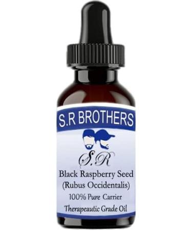 Buy SR Brothers Black Raspberry Seed Oil (30 ml) - Pure & Natural Therapeutic Carrier Oil for Skin & Hair - Buy Online on GoSupps.com