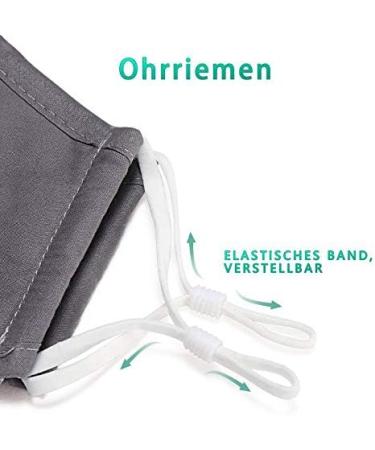 Buy MBW Blue Protective 3-Layer Reusable Cotton Face Masks - Comfortable Mouth & Nose Mask for International Shipping - Buy Online on GoSupps.com