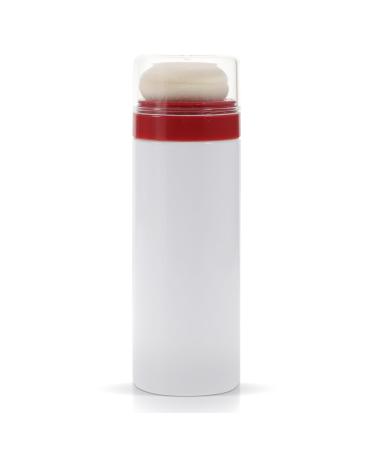 PATKAW Makeup Powder Container with Puff 1.9x5.9 Portable Travel Powder Bottle for Women Baby Powder Storage Bottle (Lid is random color)