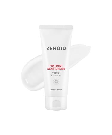 ZEROID Pimprove Moisturizer Duo - Korean Dermocosmetic with Hyaluronic Acid | 2 x 3.38 fl oz (100 mL) - Enhance Skin Barrier & Hydration - Buy Online on GoSupps.com