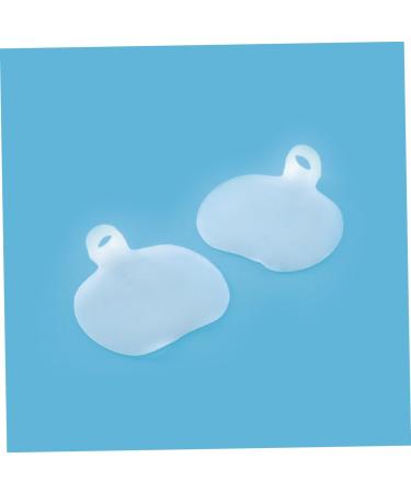 HEALLILY Gel Bunion Toe Spreader & Separator for High Heels - Foot Straightener & Forefoot Pad in White (Pair) - Buy Online on GoSupps.com