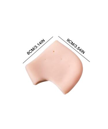 Menyiyds Gel Heel Cushions - 3 Pairs Silicone Pads for Heel Spur & Plantar Fasciitis Relief Pain Relief Socks for Men & Women - Buy Online on GoSupps.com