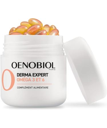 Oenobiol Derma Expert - Omega 3 and 6 - Skin Regeneration - Food Supplement - 30 Vegetable Capsules - Buy Online on GoSupps.com