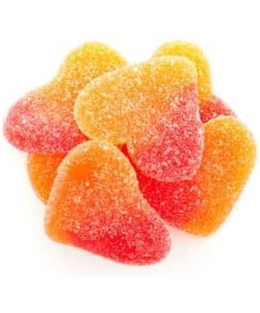 Yupik Gummy Peach Soft Hearts 1 kg Gluten-Free Sugary Coating Fruity Flavor Heart-Shaped Chewy Gummies Fun Treat Sweet Candy Delicious Snack Ideal for Gifting & Holidays 1 kg (Pack of 1) - Buy Online on GoSupps.com