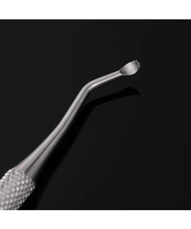 Stainless Steel Double Head Nail Cleaning Tool for Manicure & Pedicure - Onychomycosis Pedicure Kit - Buy Online on GoSupps.com