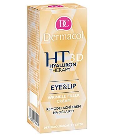 Dermacol a s 3D HYALURON THERAPY EYE & LIP Remodelate Cream for eyes and lips 15 ml Made in Czech Republic