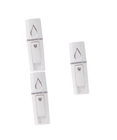 Beavorty 3 Pcs Steamer Nano Facial Mister Portable Facial Eyelash Mist Sprayer Spray Meter Handheld Steamboat 10.5*3cmx3pcs