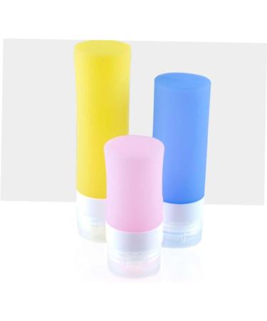 UPKOCH Shampoo Travel Bottle Silicone Liquid Bottle Refillable Tube Empty Silicone Bottle Silicone Makeup Liquid Containers Shampoo Dispenser Bottle Toiletries Soap Travel medium Blue - Buy Online on GoSupps.com