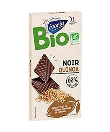 IVORIA IVOR.CHOC.NR 60% QUIN. BIO100G