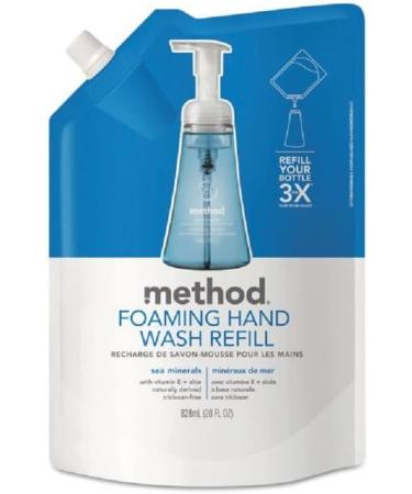 Method Foaming Hand Wash 28 Oz Sea Minerals - Refreshing Foaming Soap - Buy Online on GoSupps.com