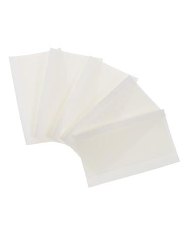 5 Sheets Double-Sided Tape Hair Extension Sticker Invisible Tape Hair Extension Hair Extension Replacement Tape Hair Ribbon Front Lace Wig White Adhesive Mini Supplies 2X0.5X0.1CM White