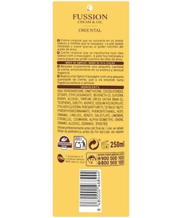 Deliplus Oriental Fusion Rice Oil Body Cream 250 ml - Buy Online on GoSupps.com