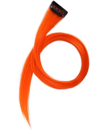 pintoc Rainbow Highlighted Multi-Colour Hair Extension Hairpin Long Straight Hair Clip Trimmable for Hair False Hair 3.2x55cm Easy to Use Fine Workmanship - Buy Online on GoSupps.com