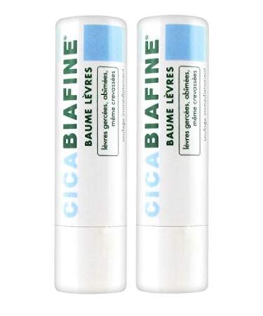 CicaBiafine Lips Balm 2x4.8g - Hydrating Lip Care for Smooth and Soft Lips - Buy Online on GoSupps.com