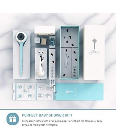 Lollipop Baby Monitor (Cotton Candy) - Contactless Breathing & Crying Monitoring - WiFi Smart AI Camera - Buy Online on GoSupps.com