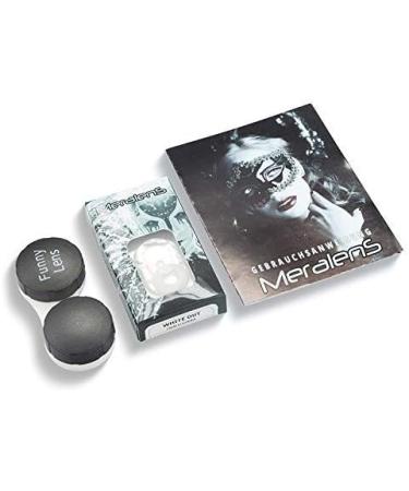 Funnylene Red & Pink Cat Contact Lenses - 2 Pack Soft Monthly Lenses + Free Case | Perfect for Halloween & Carnival - Buy Online on GoSupps.com