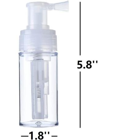 HSOMiD 110ml Dry Powder Spray Bottle - Refillable Hair Fiber Applicator for Salon & Home - Multi-Purpose Cosmetics Blower - Buy Online on GoSupps.com