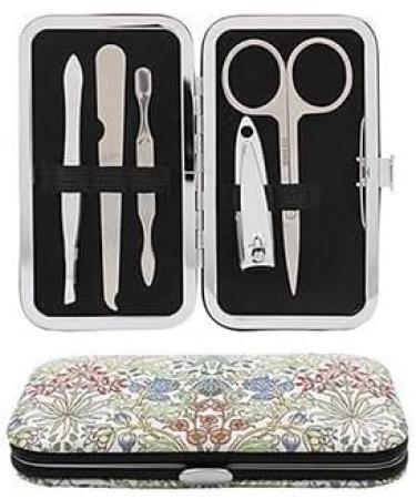 The Leonardo Collection Floral Manicure Set - William Morris - Classic Floral Pattern Accessory - ASSORTED DESIGNS One Chosen at Random - Buy Online on GoSupps.com