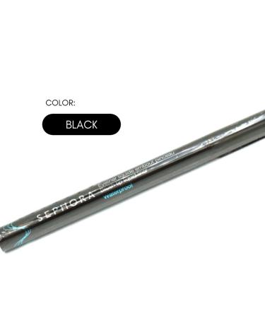 SEPHORA Brush Tip Liquid Eye Liner Pen - Highly Pigmented Black | Long-Lasting Formula - Buy Online on GoSupps.com