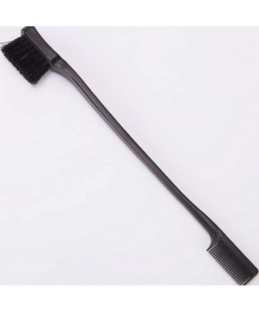 Multifunctional Eyebrow & Hair Edge Brush - Double Head Makeup Tool for Precision Styling - Buy Online on GoSupps.com