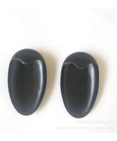 10 Pairs Black Plastic Ear Cover - Waterproof Ear Caps for Hair Coloring - Salon Ear Protectors - Buy Online on GoSupps.com