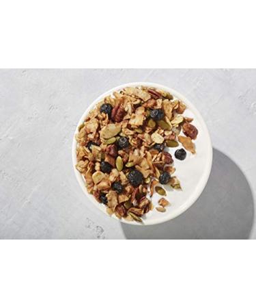 NuTrail Keto Blueberry Nut Granola - Low Carb Healthy Breakfast Cereal (11 oz) | 3g Net Carbs, Almonds, Pecans & Coconut - Buy Online on GoSupps.com