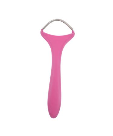 Hohopeti pilateur Facial Ressort Manuel Rose pour Femmes pilation Visage et Corps Doux Portable Usage Quotidien sans Irritation