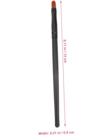 Healeved 20 Pcs Nose Shadow Brush Eye Beauty Brush Creme Blush Portable Makeup Brush Black Wooden Handle - Buy Online on GoSupps.com