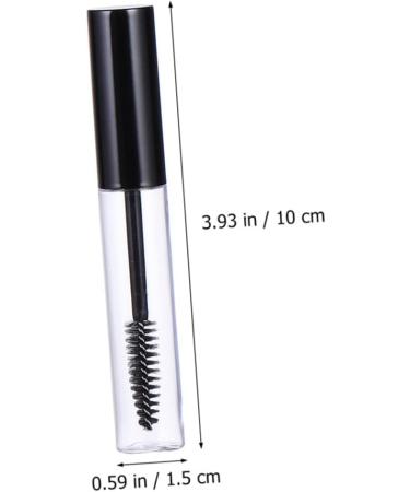 Beavorty 8 Sets Mascara Tube Glass Containers for Liquids Empty Travel Plastic Dropper Bottles Household Vial 10X1.5cmx4pcs Assorted Colorx4pcs - Buy Online on GoSupps.com