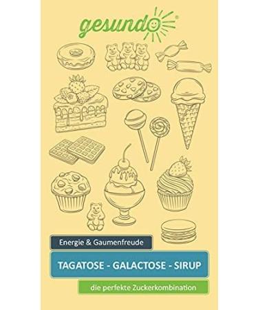 Buy Gesundo Tagatose Galactose Syrup - 100ml | Premium Sugar Substitute for Healthier Living - Buy Online on GoSupps.com