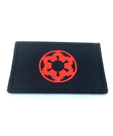 Imperial Forces COG Red Cosplay Embroidered Airsoft Velcro Patch