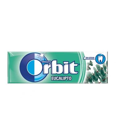 2 Full Packs of WRIGLEY'S Orbit Chewing Gum (60 Single Packs) Eucalyptus