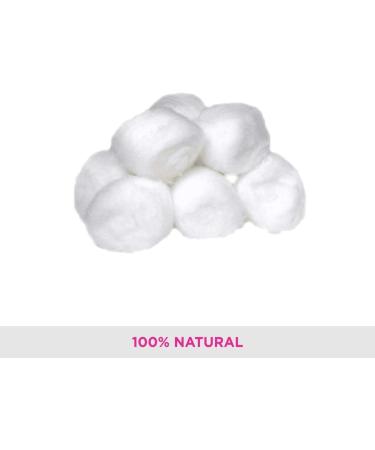Buy Sainio Cotton Balls - Eye Face Makeup & Nail Paint Remover (Pack of 50) | International Shipping Available - Buy Online on GoSupps.com