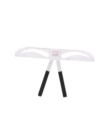FOMIYES Eye Brow Shaping Kit Eyebrow Grooming Stencil Eyes Brow Stencils Mold Eyebrow Shape Balance Ruler