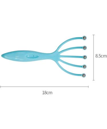 Scalp & Hand Massager Set | 4-Piece Claw Head Massage for Muscle Relaxation & Blood Circulation - Perfect for Office Decompression - Buy Online on GoSupps.com